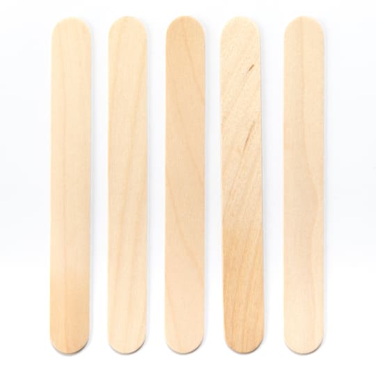 Jumbo Wood Craft Sticks by Creatology™